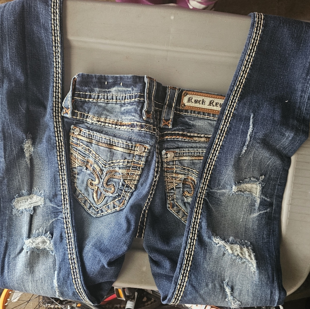 Rock Revival Straight Jeans